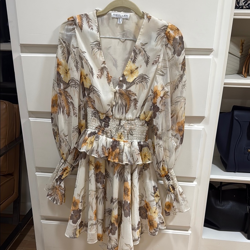 Shona Joy Floral Mini Dress